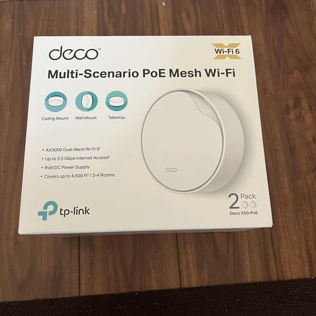 ルーター・ネットワーク機器 TP-Link Deco X50 PoE