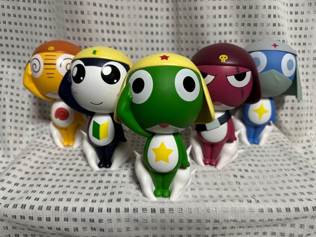 か*き様 ケロロ軍曹 おおきなSOFVIMATES 5体セット - メルカリ