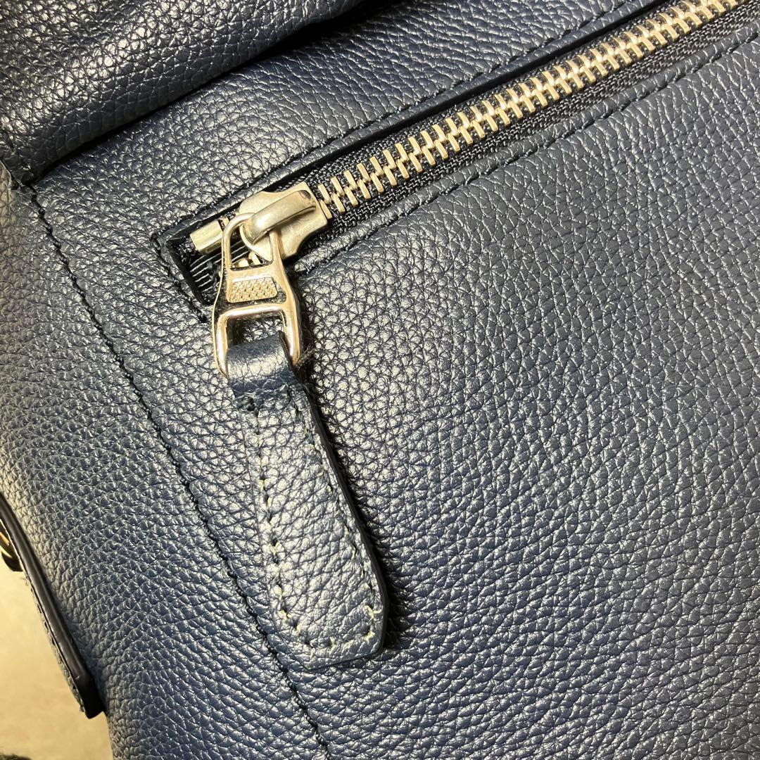 ダンヒル✨ベルグレイヴ グレインカーフレザー A4 ビジネスバッグ