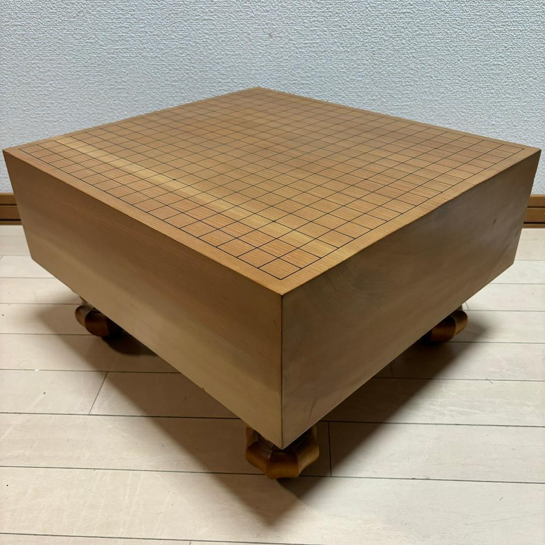 美品☆　碁盤 板目 足付 脚付碁盤 足付碁盤セット | 将棋盤碁盤駒碁石等販売の大阪の将棋囲碁専門店将碁屋