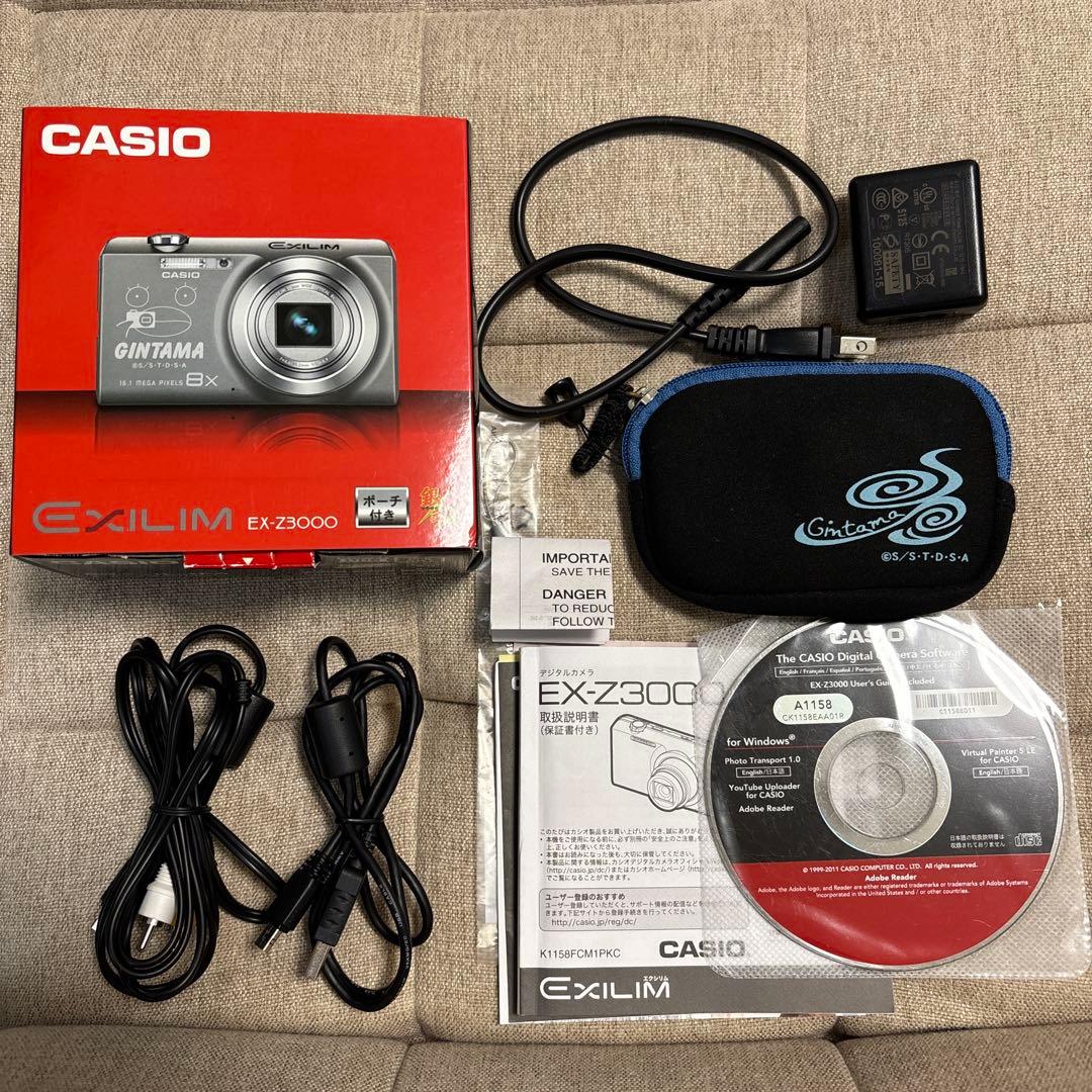 ★銀魂カメラ　銀魂×EXILIM コラボデジタルカメラ　銀魂グッズ