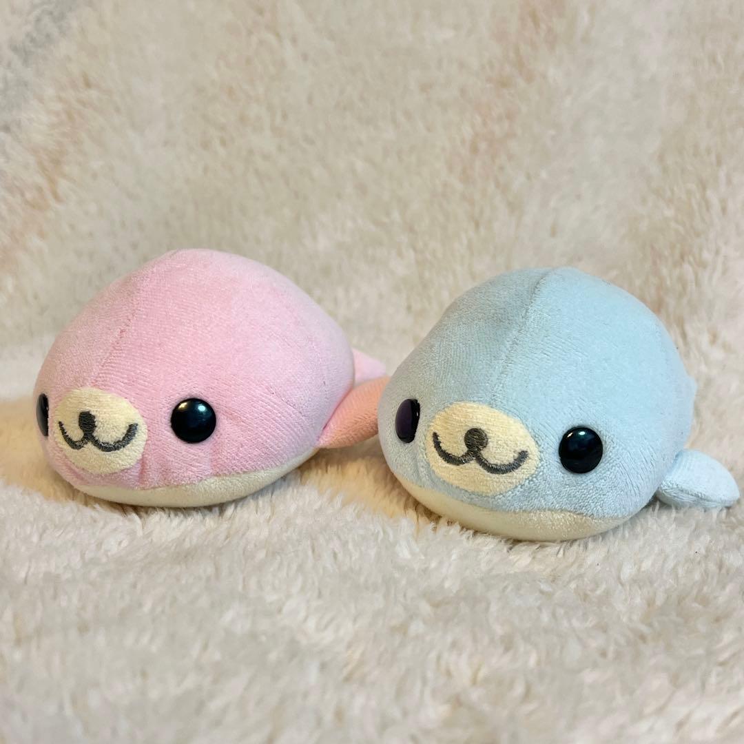 まめゴマ】そらごま&さくらごま ぬいぐるみ - メルカリ