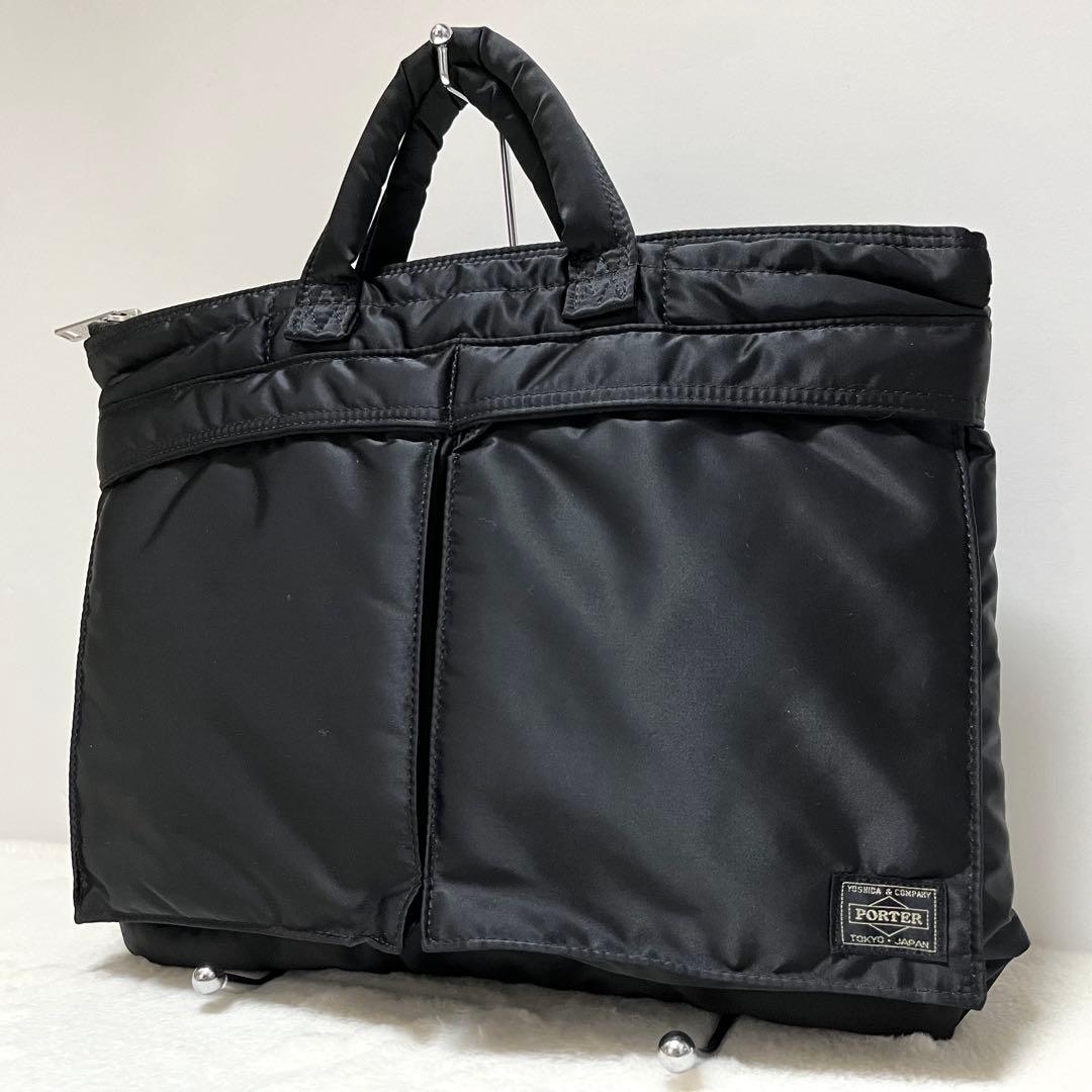 【未使用級】PORTER TANKER SHORT HELMETBAG