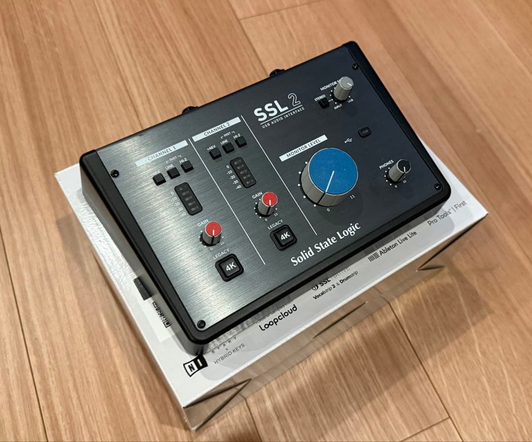 未開封！Solid State Logic SSL 2 USB インターフェイス