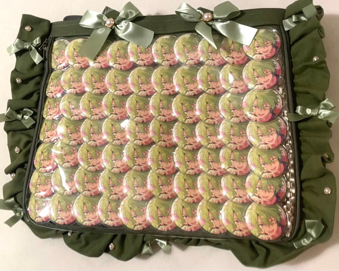 巴日和 缶バッジ 板バ