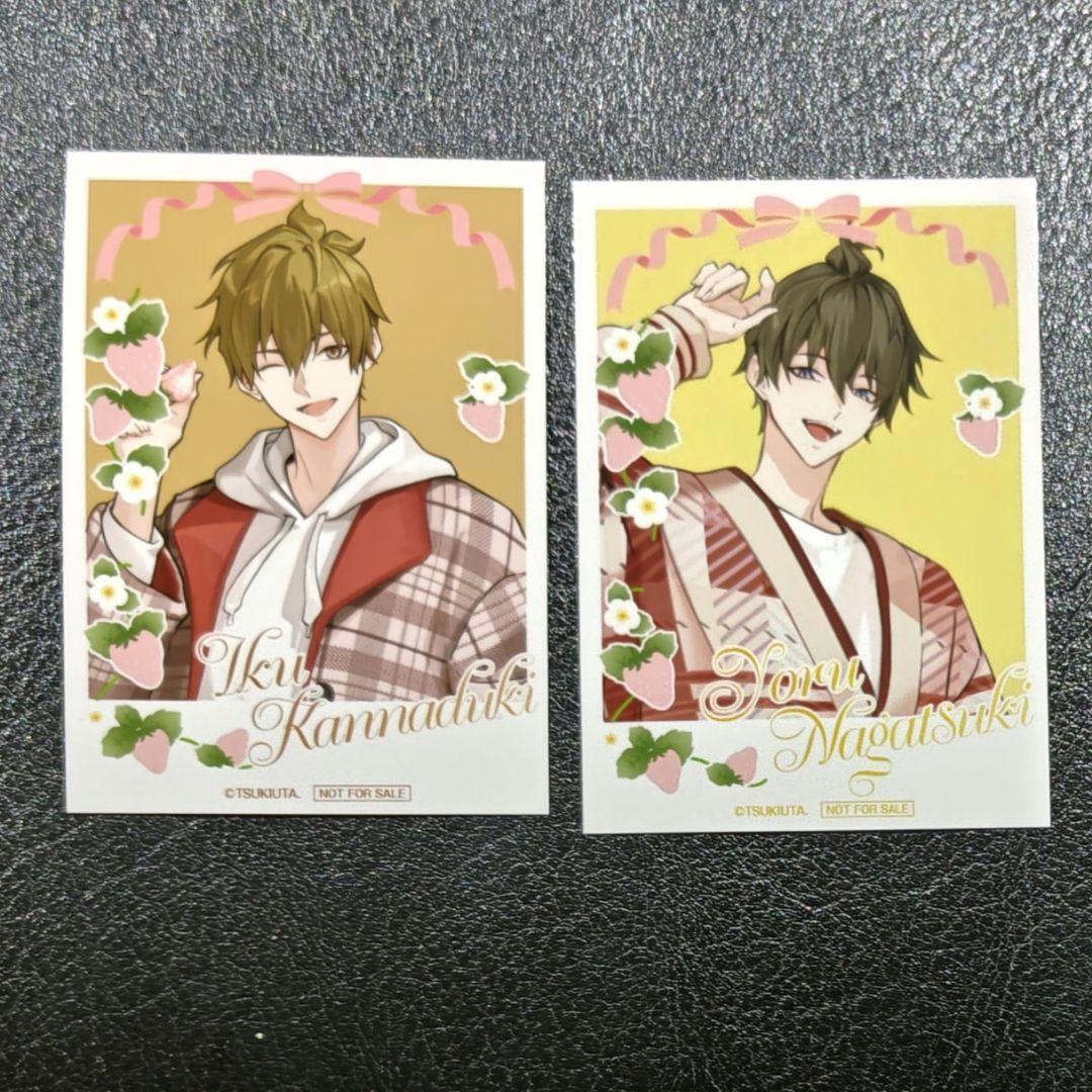 ツキウタ×東京タワー 特典ミニブロマイド 神無月郁&長月夜 - メルカリ