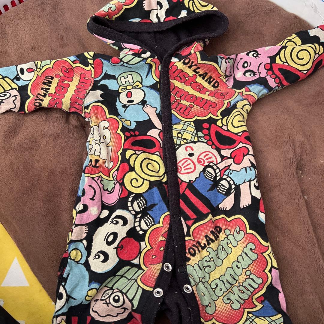 専用 ヒスミニ リバーシブルロンパース - 専用ヒスミニ 女の子2way