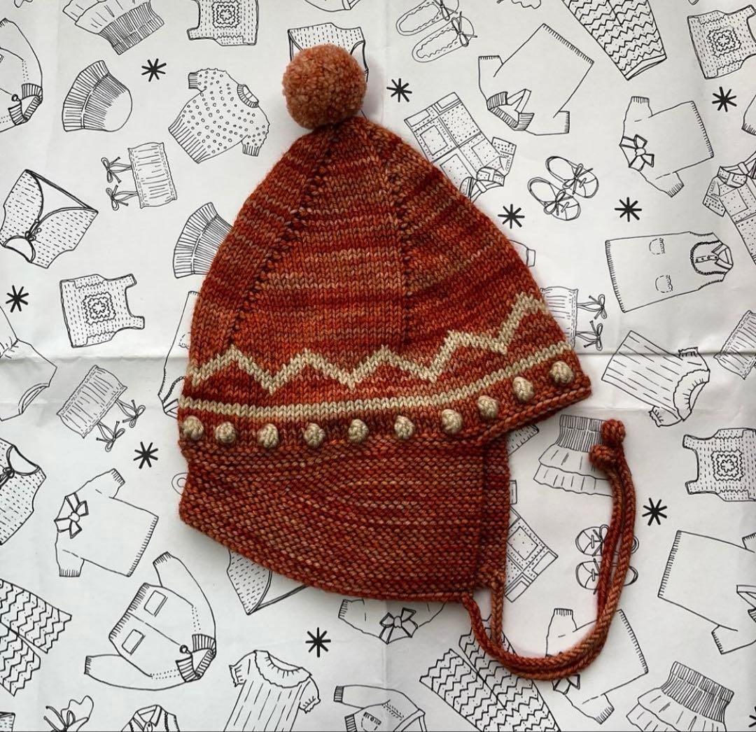 misha&puff Zig Zag ニット帽 12-24m