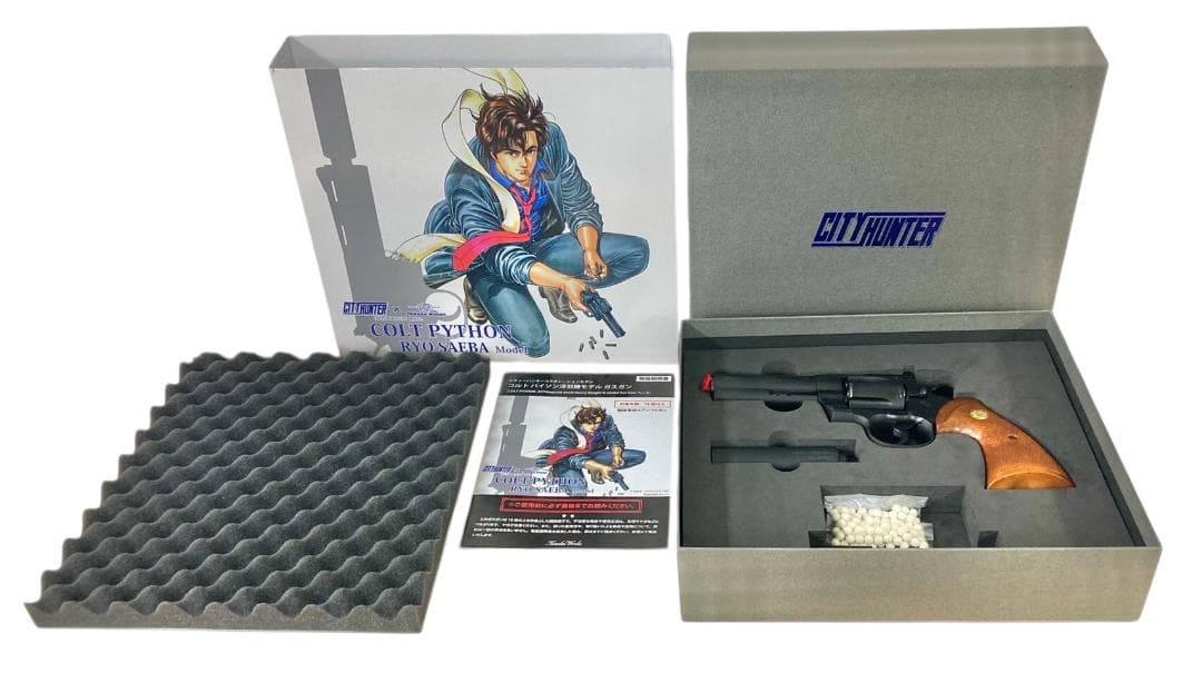 ★良品★タナカワークス コルトパイソン 冴羽獠モデル ガスガン シティーハンター