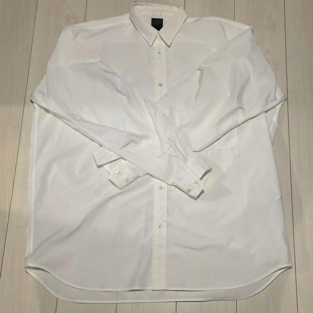 24SS ダイワピア39 テック 長袖 レギュラーカラーシャツ ホワイト 24SS ダイワピア39 テック 長袖 レギュラーカラーシャツ ホワイト