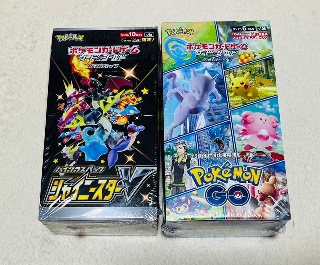 ポケモンGO　シャイニートレジャー　未開封BOX　シュリンク付き