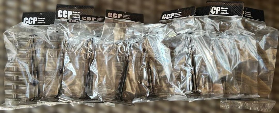 【CCP】CMCロゴ入りドールスタンド（黒）10本セット 新品未開封 フィギュア