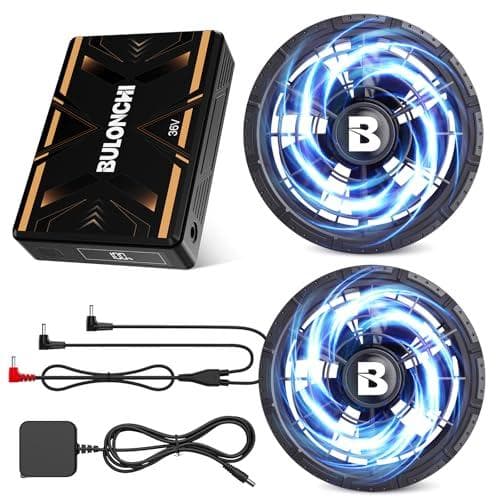 空調作業服　ファンバッテリーセット　30000mAh　36V