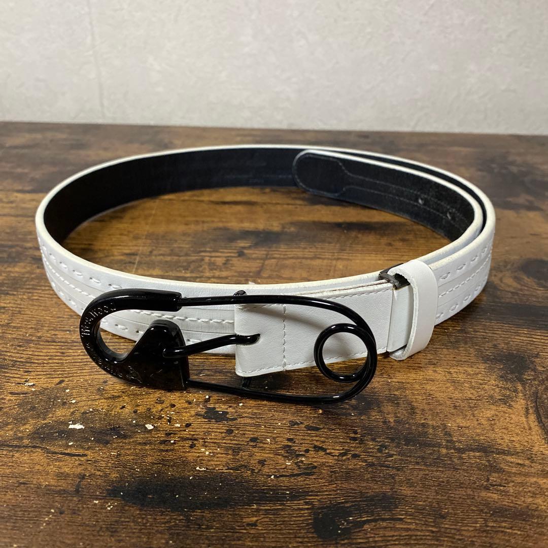 Vivienne Westwood ／ 安全ピンバックルレザーベルト