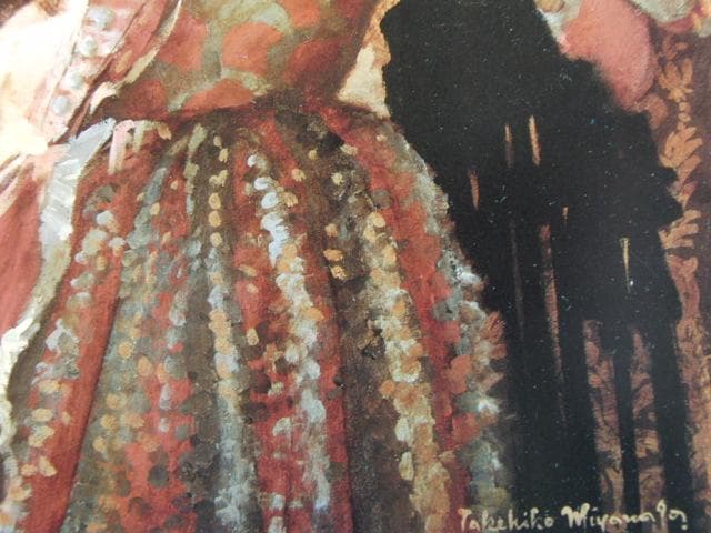 宮永岳彦、麗、大判・希少な画集より、新品高級額・額装付、状態良好