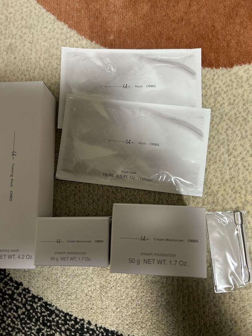 ORBISクリームモイスチャライザー & フォーミングウォッシュ パック セット