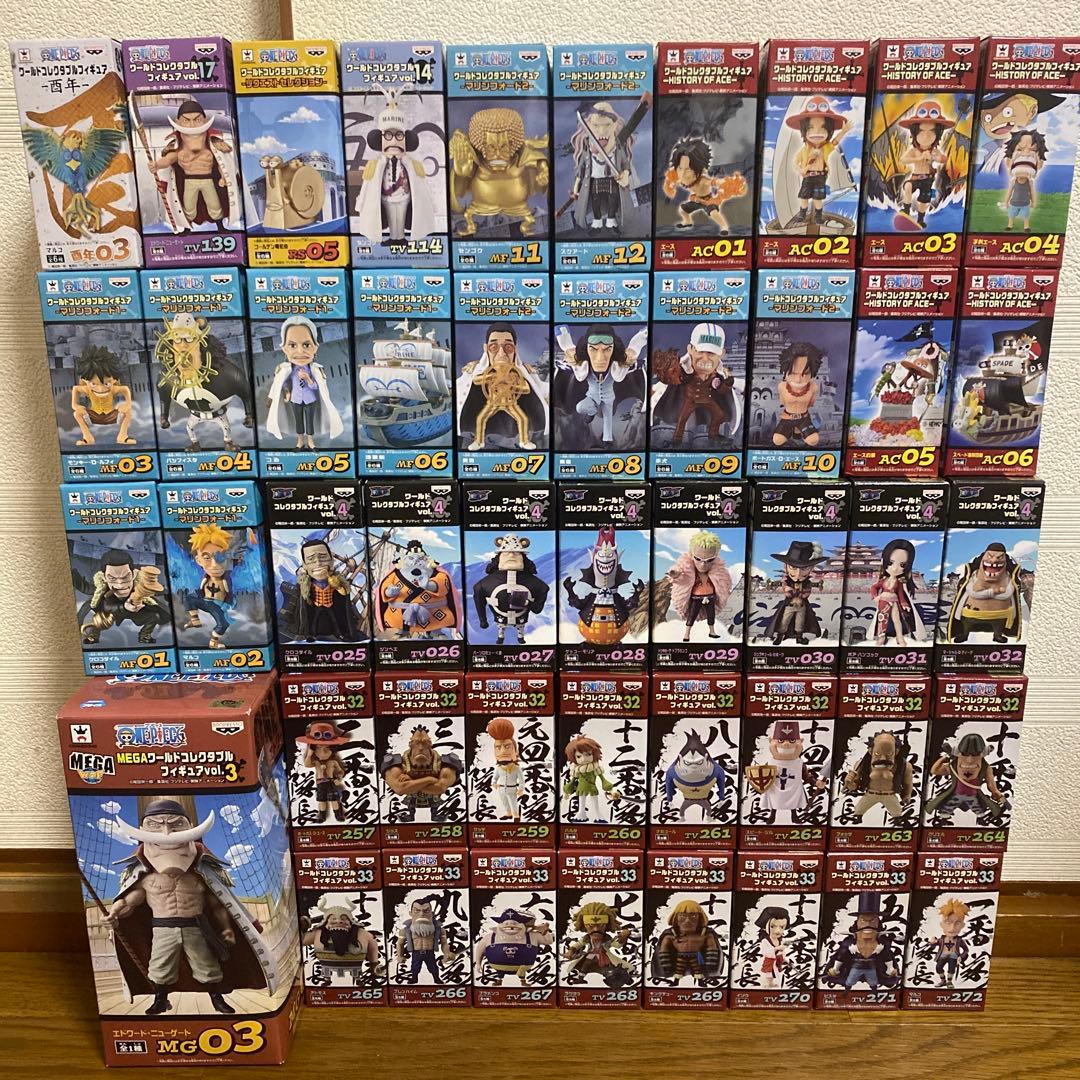 ワンピース ワーコレ マリンフォード頂上決戦セット