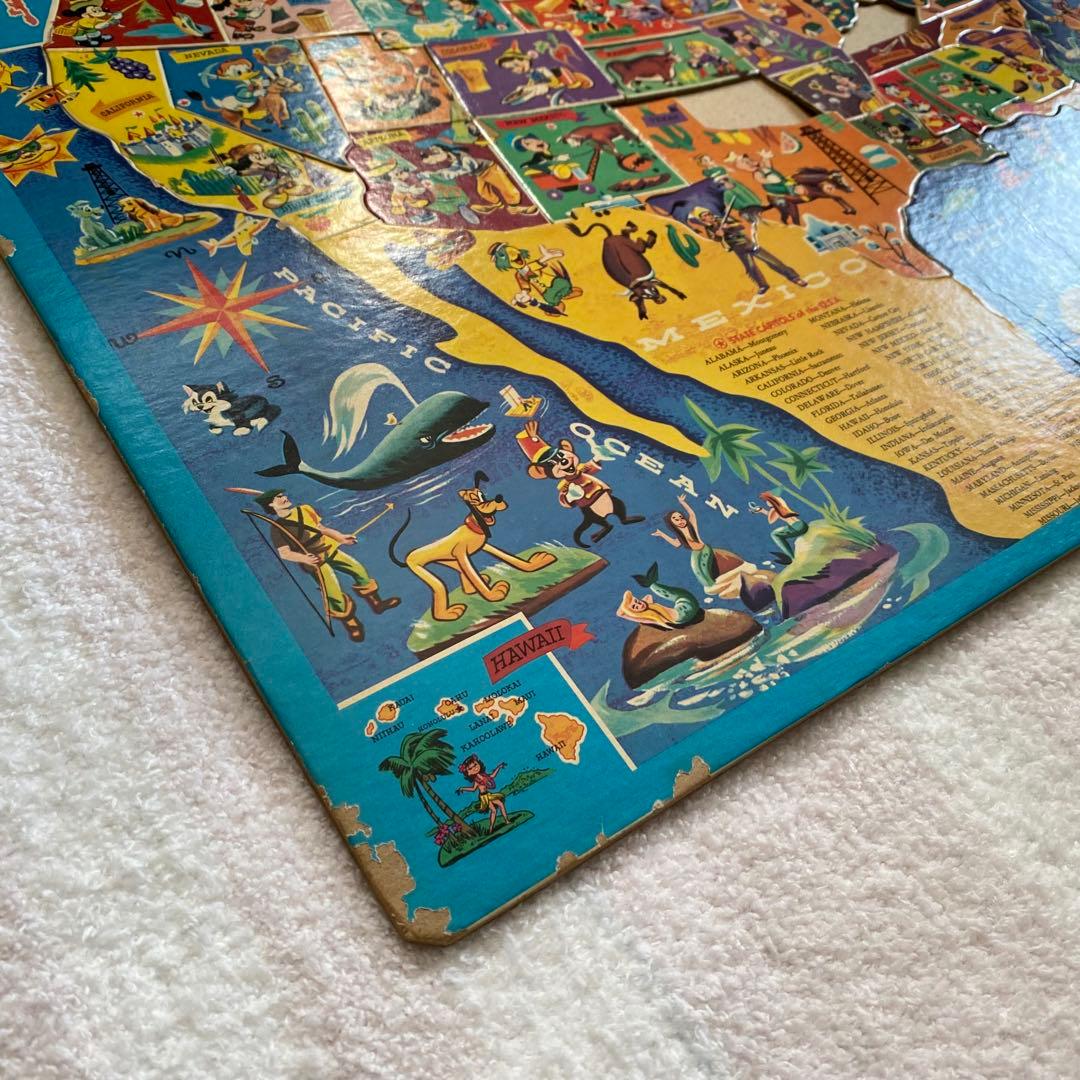 ディズニー ヴィンテージ レトロ ウォルトディズニー ジグソーパズル