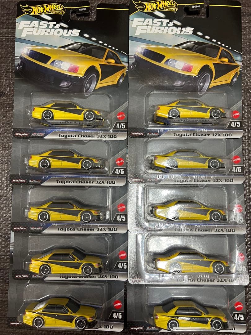 ミニカー Hotwheels FAST&FURIOUS Toyota Chaser