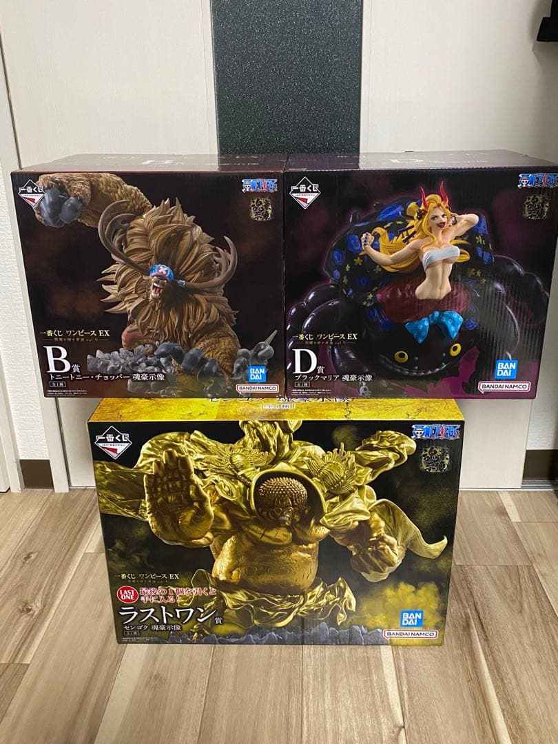 ワンピース 一番くじ EX 悪魔を宿す者達 vol.3 3体セット