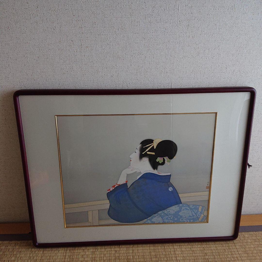 user_！上村松園 待月 足立美術館 アート 日本画 額