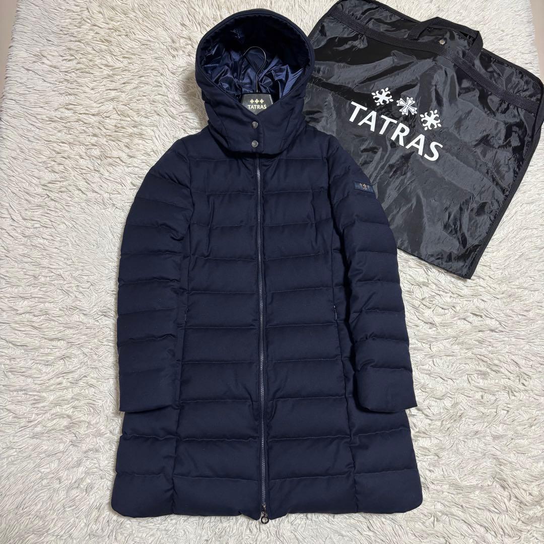 TATRAS ZEJA ダウンコート ロング ダークネイビー 02 20AW