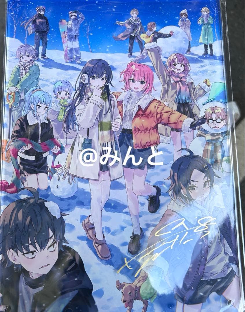 C107 vividcolor ぽんかん⑧ 直筆サイン入りアクリルボード A