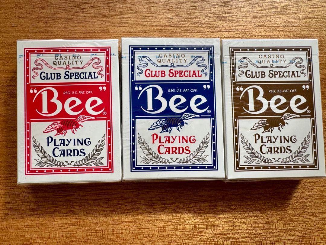 Bee Wynn Deck　レアデック Red・Blue・Brown　各１ Fake Wynn Deck Review - YouTube