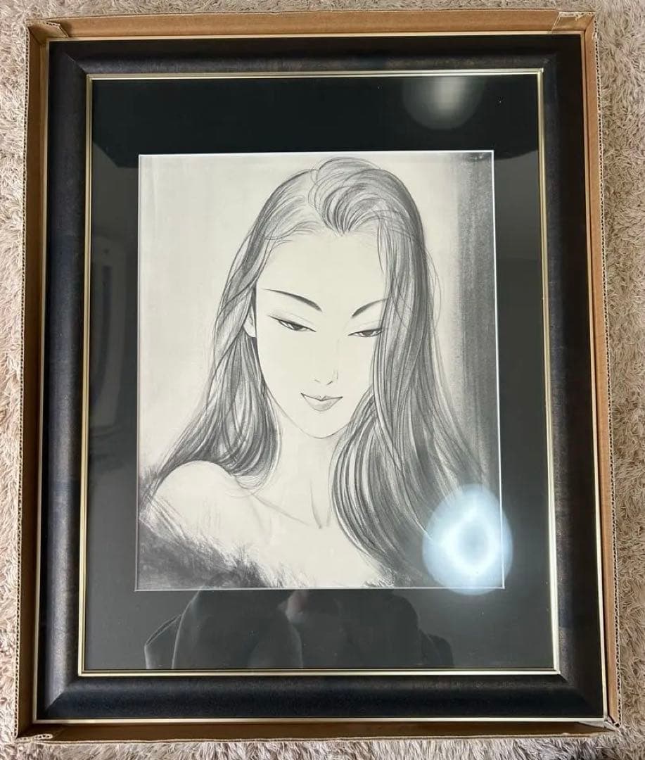 1*子様 鶴田一郎 まなざし 美人画 定番