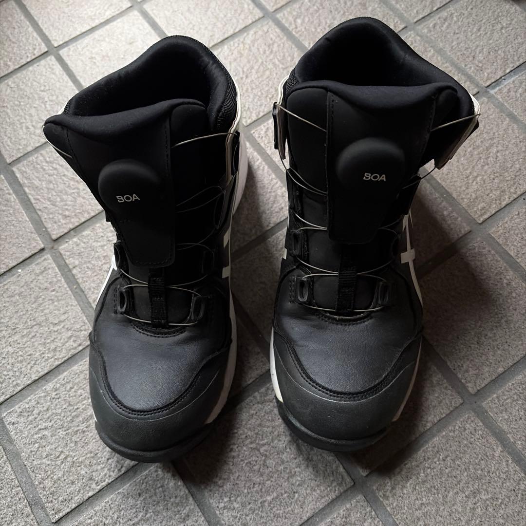 ASICS JSAA A種 BOA安全靴 ブラック/ホワイト