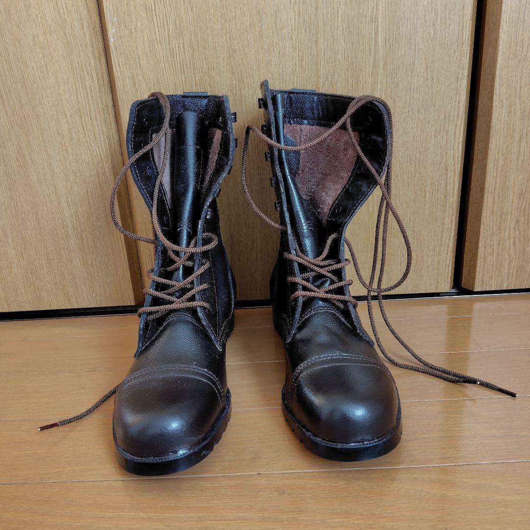 半長靴　旧型　25㌢　アサヒコーポレーション　陸上自衛隊　新品未使用