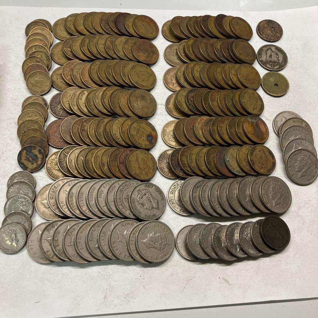 イギリス領　香港　ジョージ　まとめ売り　 硬貨  古銭