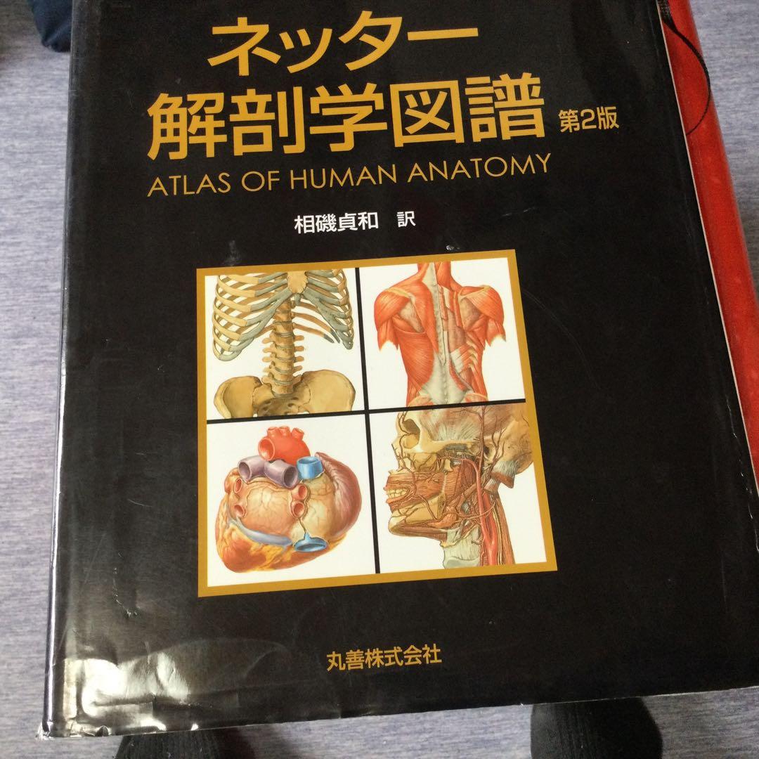 ネッター解剖学図譜プロが、使用(古書)基本的かわらず。