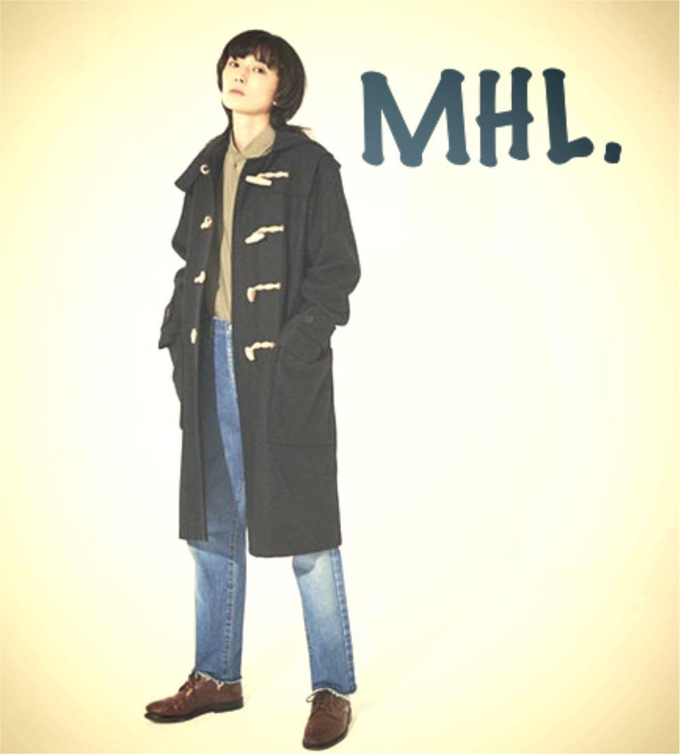 【すずめ】MHL. マーガレットハウエル☆ダッフルコート