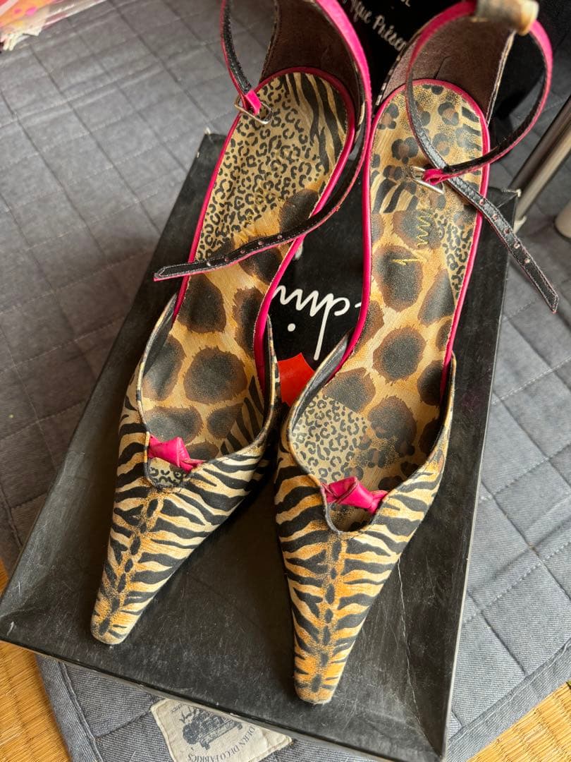 mitukun 　おまとめ アニマル柄パンプス➕ゼブラスカート