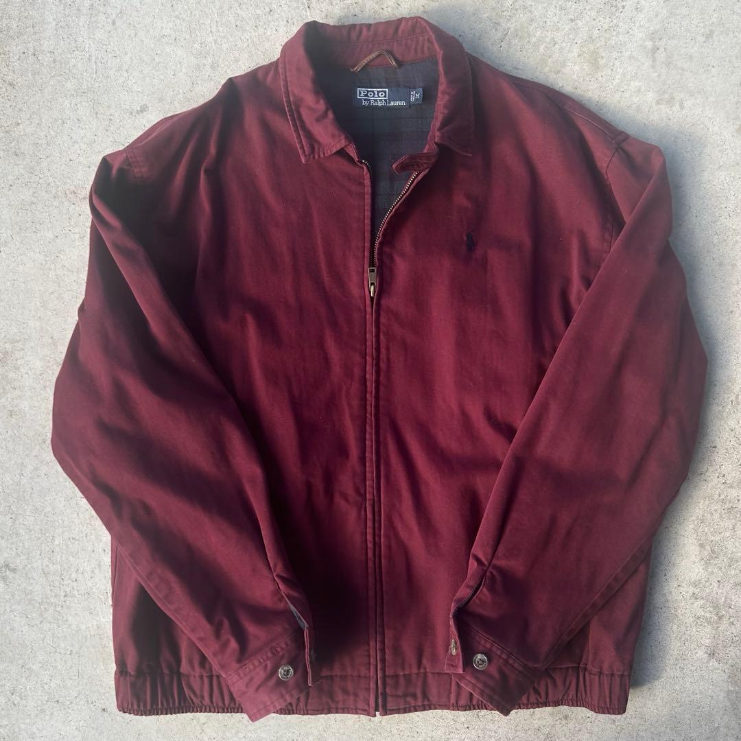 90s Polo by Ralph Lauren バーガンディ ジャンパー M