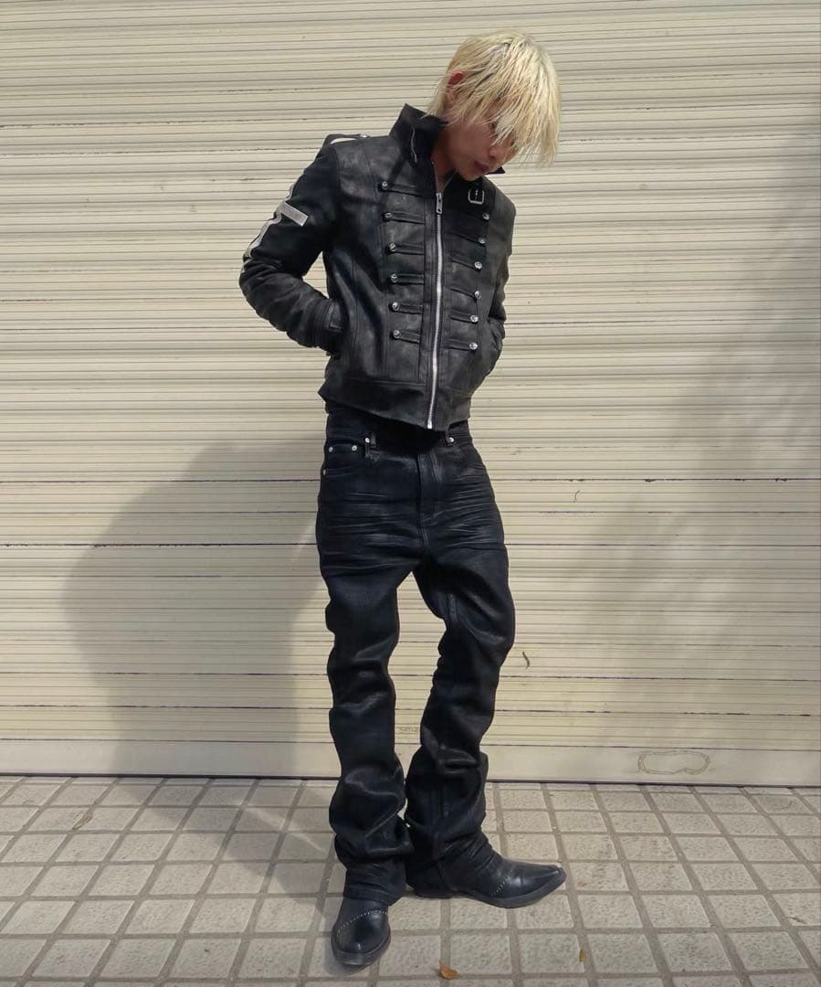 DETW 25AW ナポレオンジャケット 細身　厚手ジャケット y2k お兄系