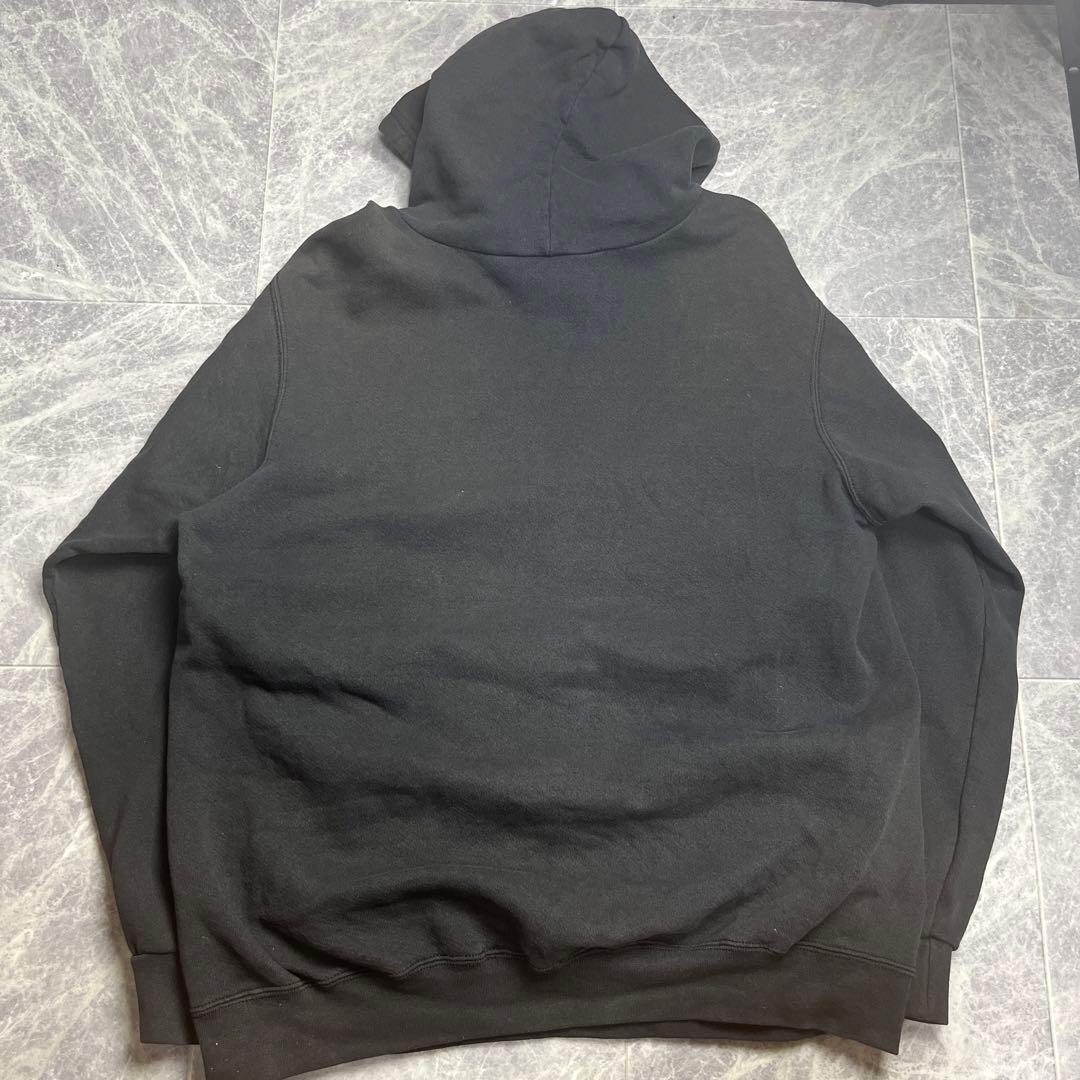 00s NIKE センタースウッシュ ワンポイント刺繍 パーカー スウォッシュ