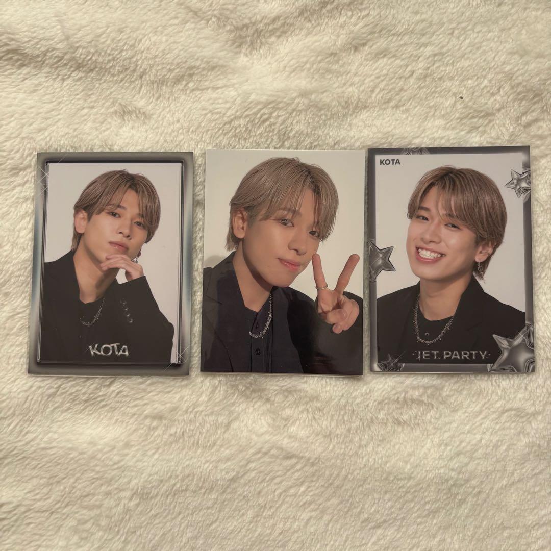 KOTA JET PARTYフォトカード3点セット - メルカリ