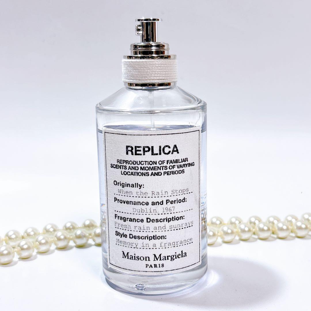 【日本語表記】メゾンマルジェラ レプリカ ウェンザレインストップス 100ml メゾン マルジェラ レプリカ ウェン ザ レイン ストップス EDT 【お