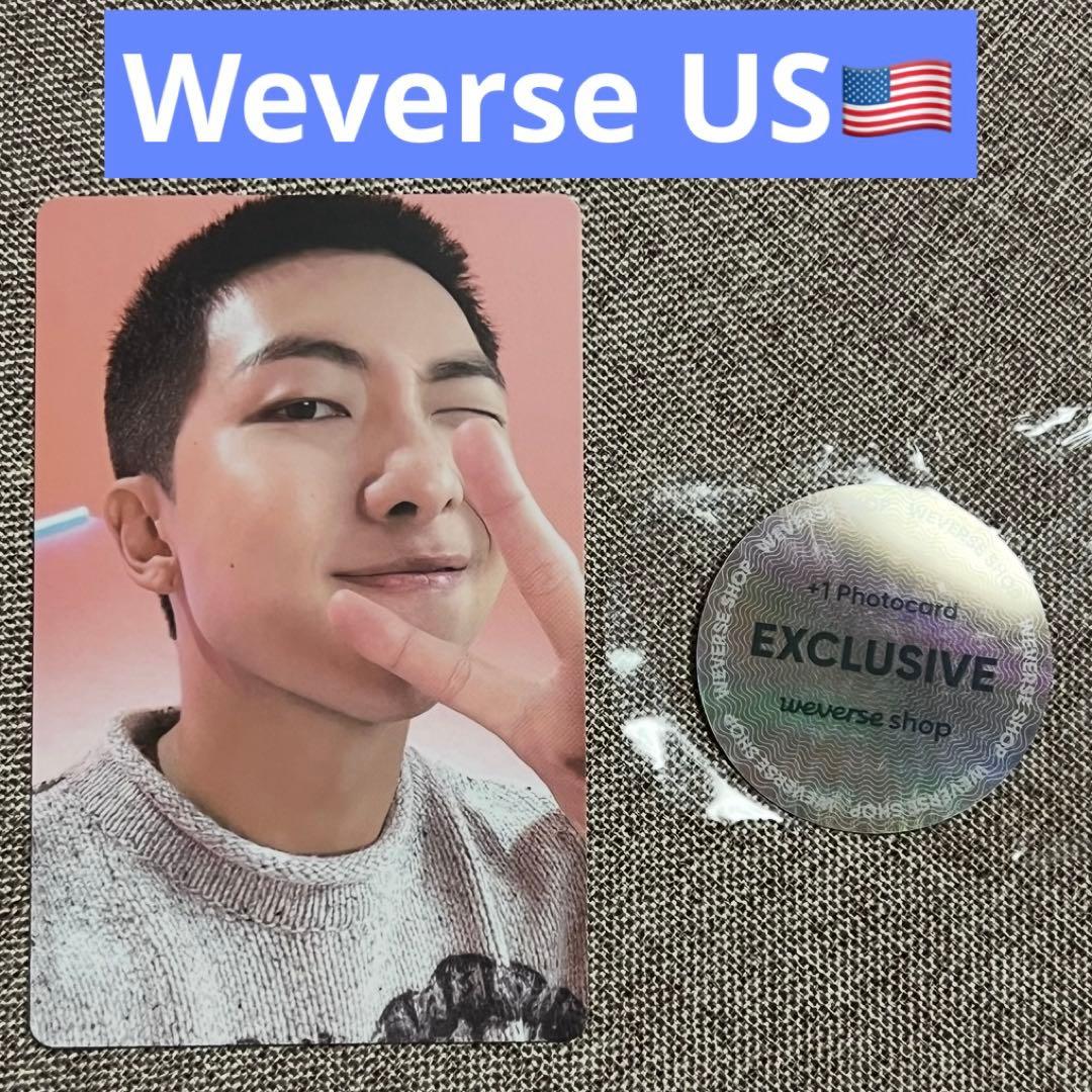 BTS RM ナムジュン RPWP Weverse US アメリカ 特典 トレカ