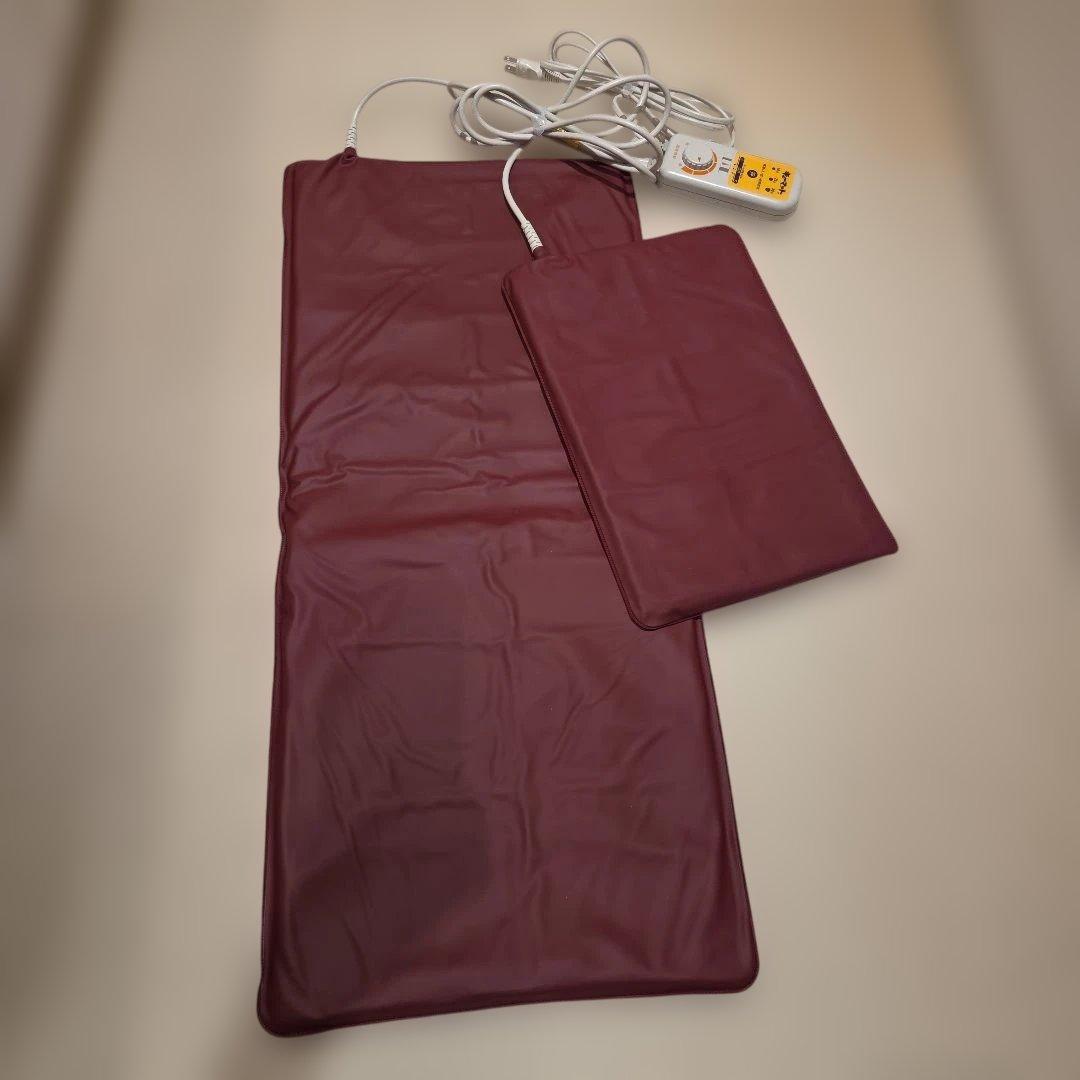 キューマット　もぐさトルマリン+玉川シート入り専用カバー付株式会社　三幸ポライト