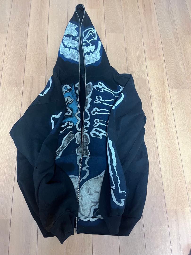 CACTUS JACKスケルトンパーカーL美品
