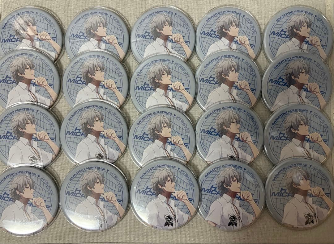 ヒプマイ　左馬刻　リーダーズ 缶バッジ