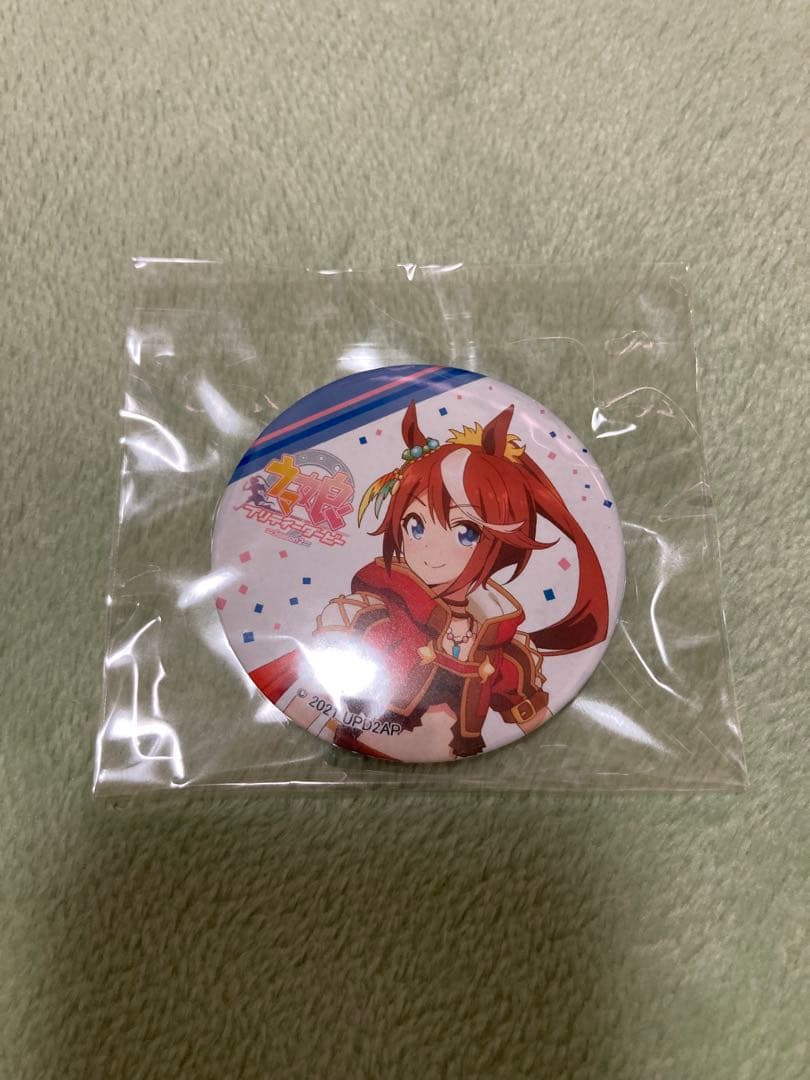 激レア　トウカイテイオー　プリロール　缶バッジ　ウマ娘 トウカイテイオー ウマ娘プリティーダービー 缶バッジ - メルカリ