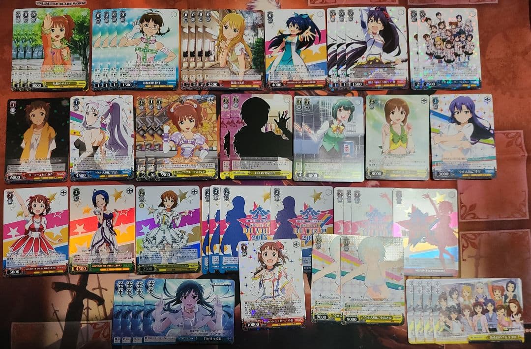 高レアリティ　デッキ　THE IDOLM@STER　アイドルマスター　アイマス
