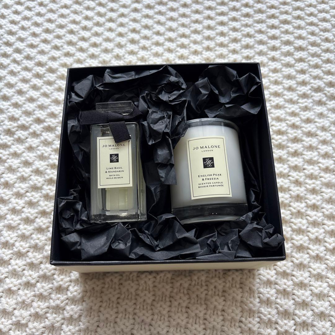 【美品】JO MALONE キャンドル&バスオイル 新品未使用！BOXあり