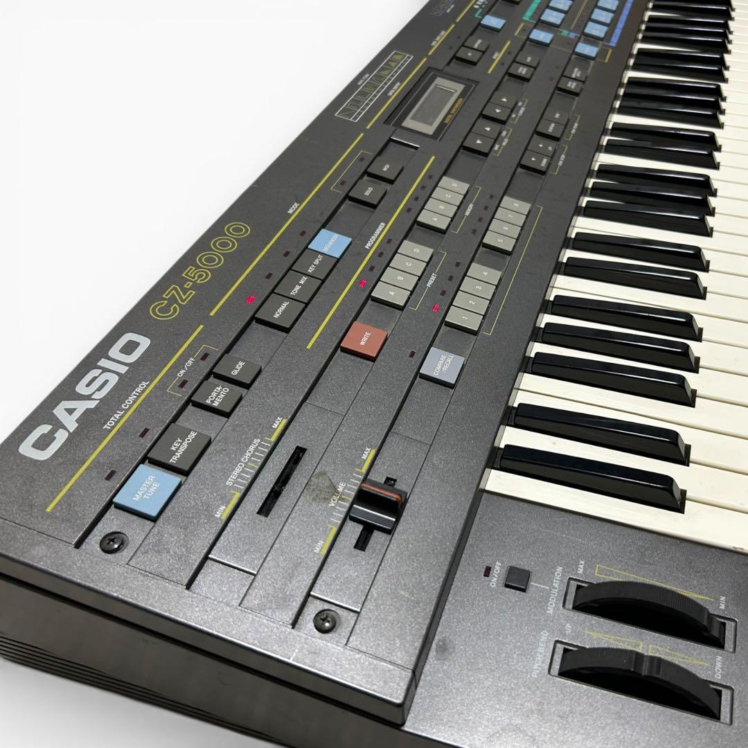 CASIO CZ-5000 デジタルシンセサイザー 動作確認済 ビンテージ 名機