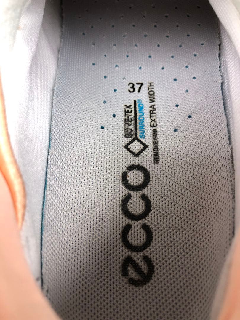 337番 美品ECCO ゴルフシューズ 37 23.5cm スパイクレス