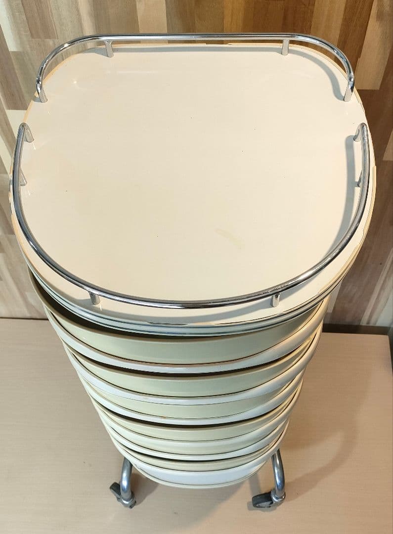 サロンワゴン マガジンラック レトロポップ